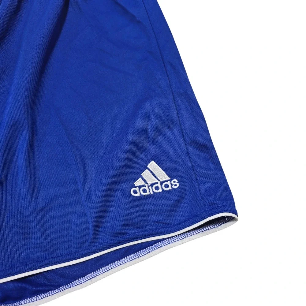Adidas Soccer Shorts‎ Mens Large Royal Blue Climalite Athletic Gym Vintage